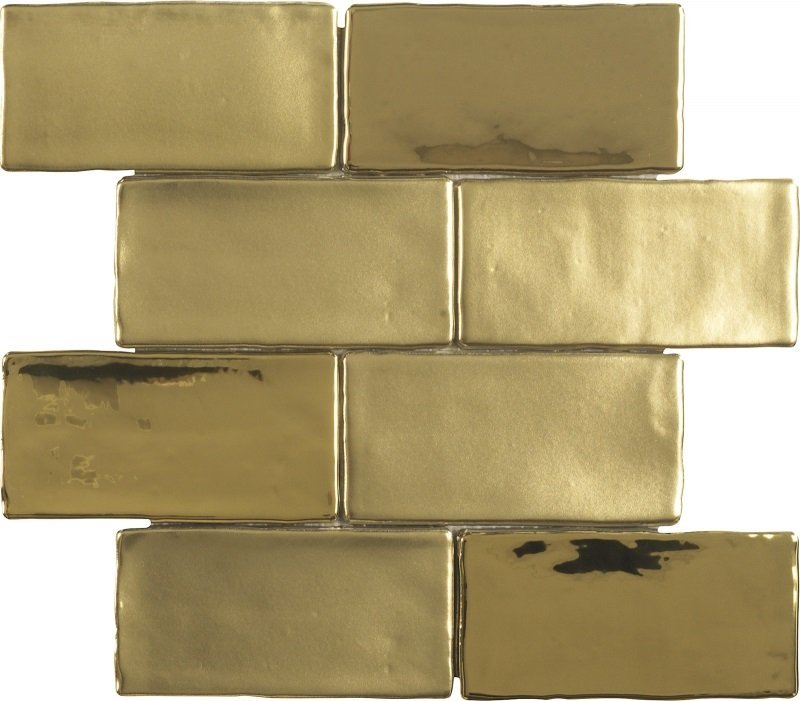 MOSAICO CERAMICO 30X30 GRACE 187280 (ACABADO METALICO EN PVD ORO) - DBE
